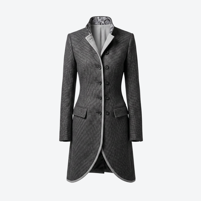 Iron & Iris women’s luxury outerwear collection with Neo-Victorian tailored coats