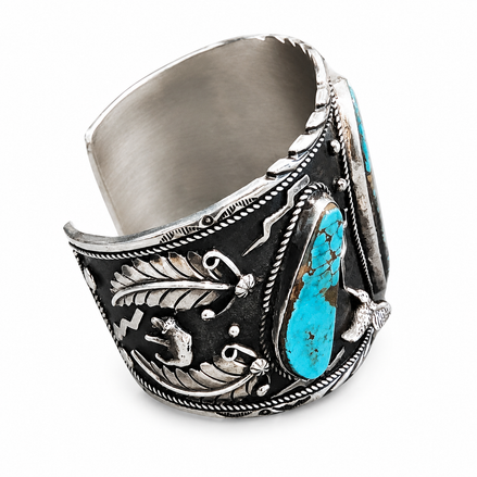 Brenda Jimenez Monument Royston Turquoise Collector Cuff