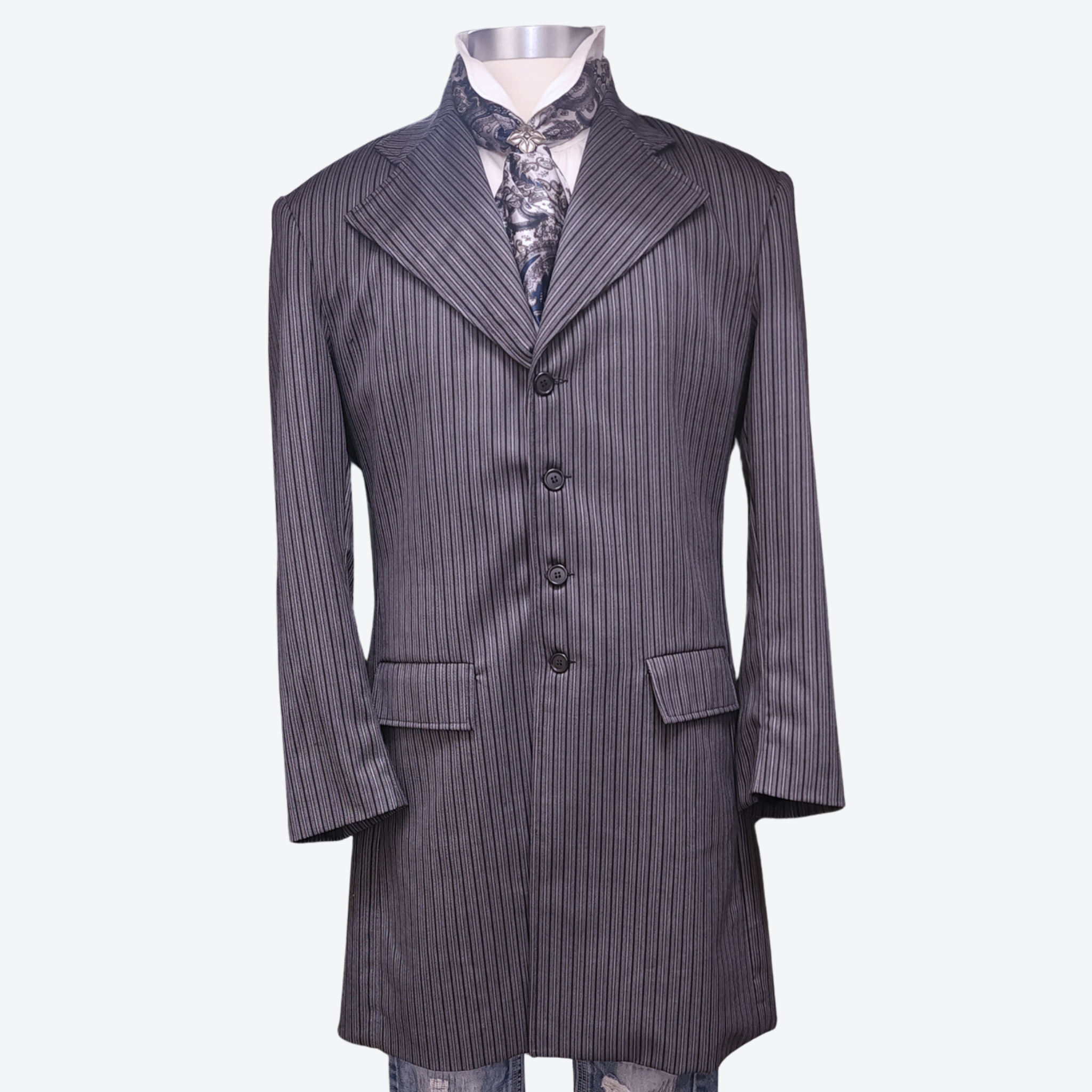 The Gatsby Stripe Frock Coat | Men's Signature Tailoring