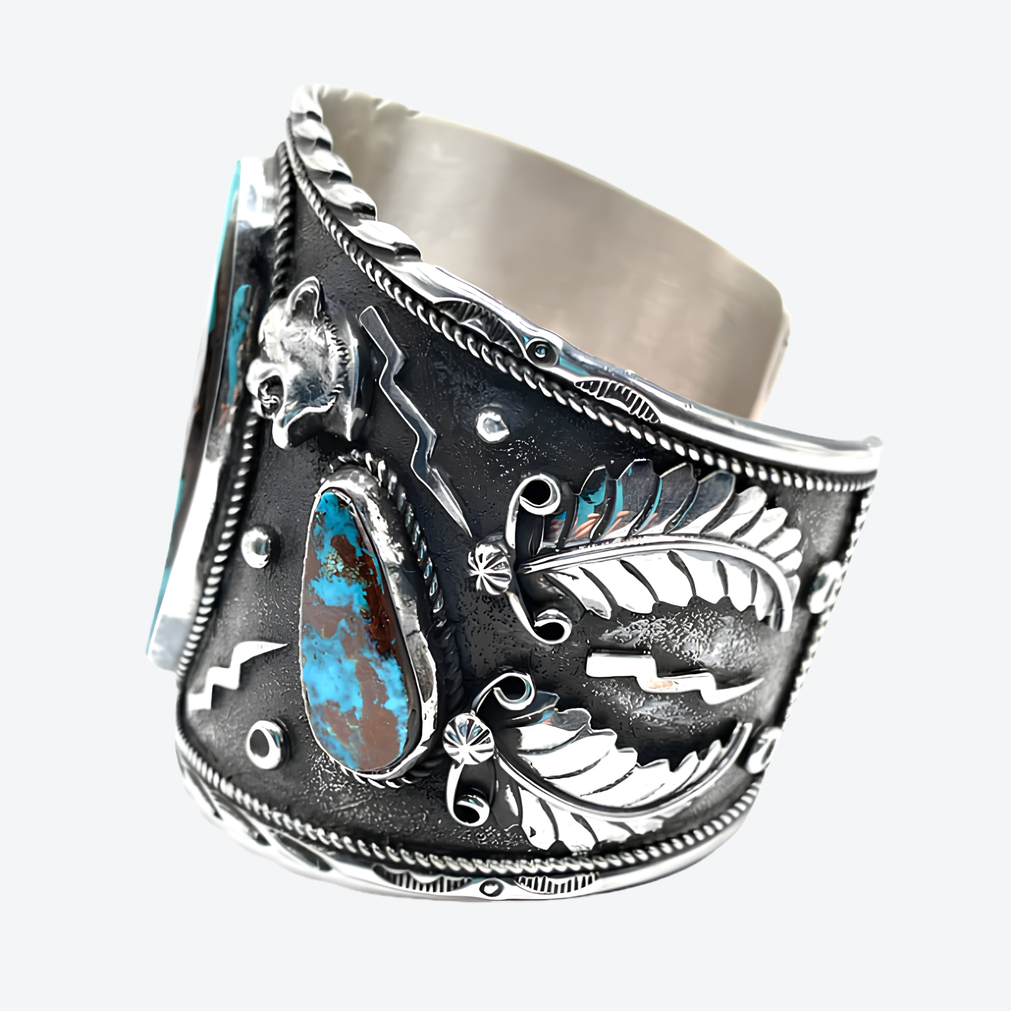 Brenda Jimenez Monument Royston Turquoise Collector Cuff