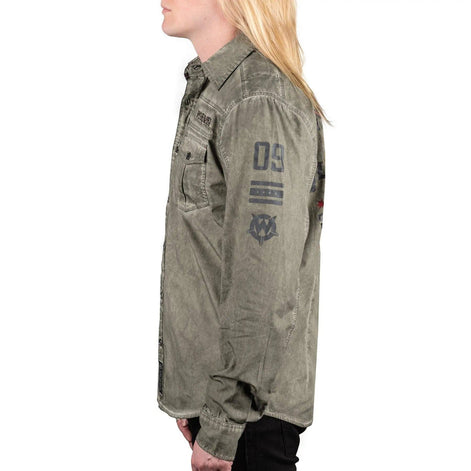 Wornstar Seek And Destroy Shirt - Olive