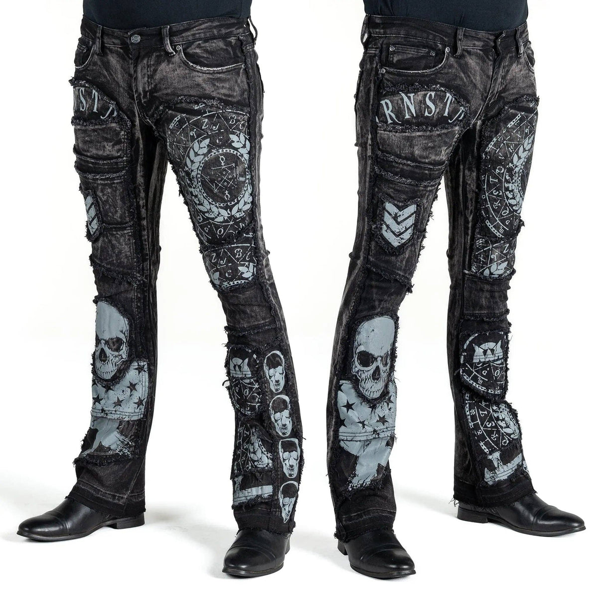 Wornstar Wild Side Jeans – Classic Black