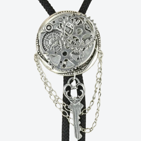 Key to Time Bolo Tie