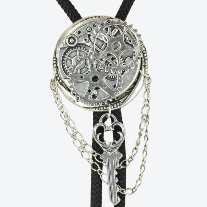 Key to Time Bolo Tie