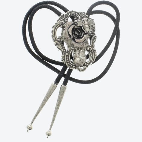Victorian Rose Bolo Tie