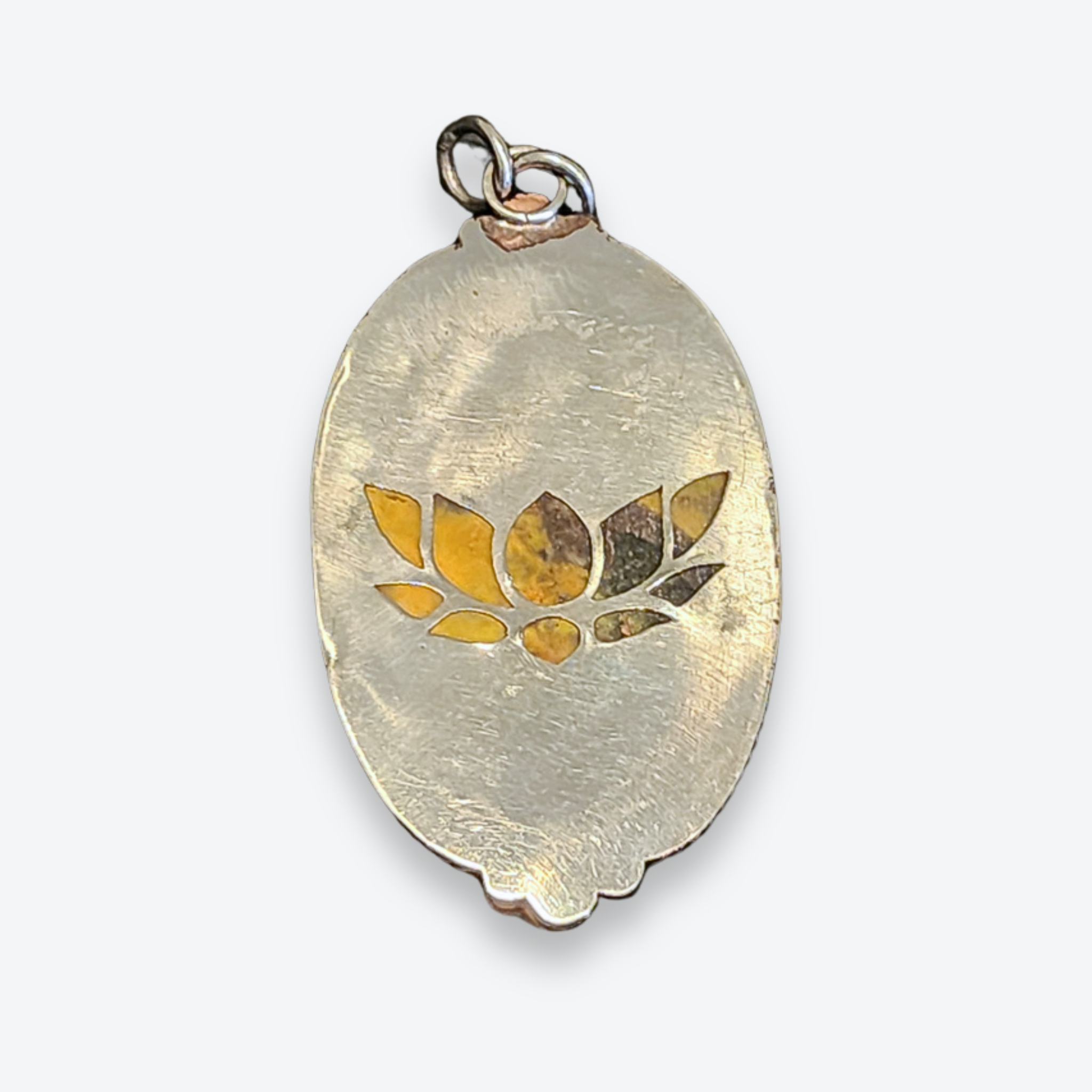 Large Oval Bumble Bee Pendant