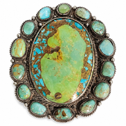 Grand Turquoise Halo Buckle