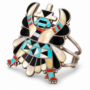Sky Dancer Inlay Collector Cuff