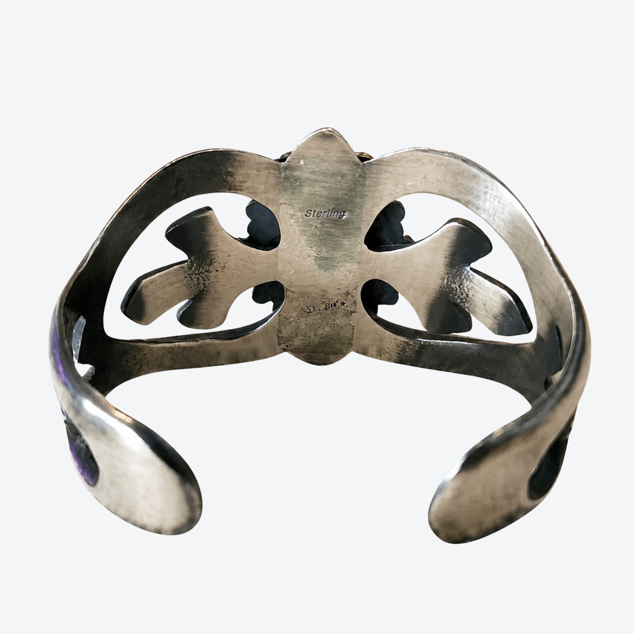 Harrison Bitsui Sterling Silver Turquoise Cuff