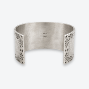 Richard Schmidt Sterling Silver Turquoise Cross Cuff