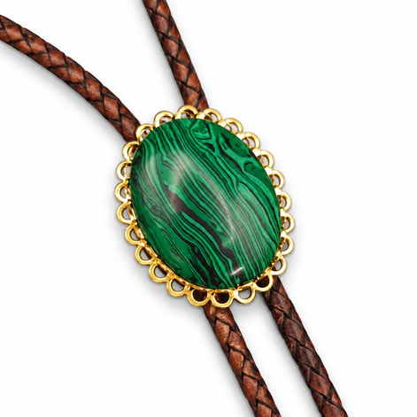 The Green Alchemist Bolo Tie