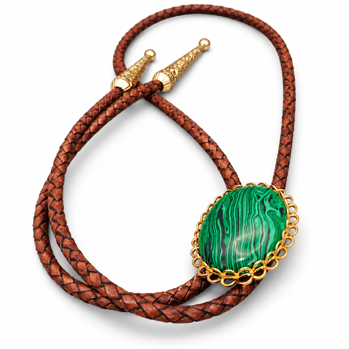 The Green Alchemist Bolo Tie