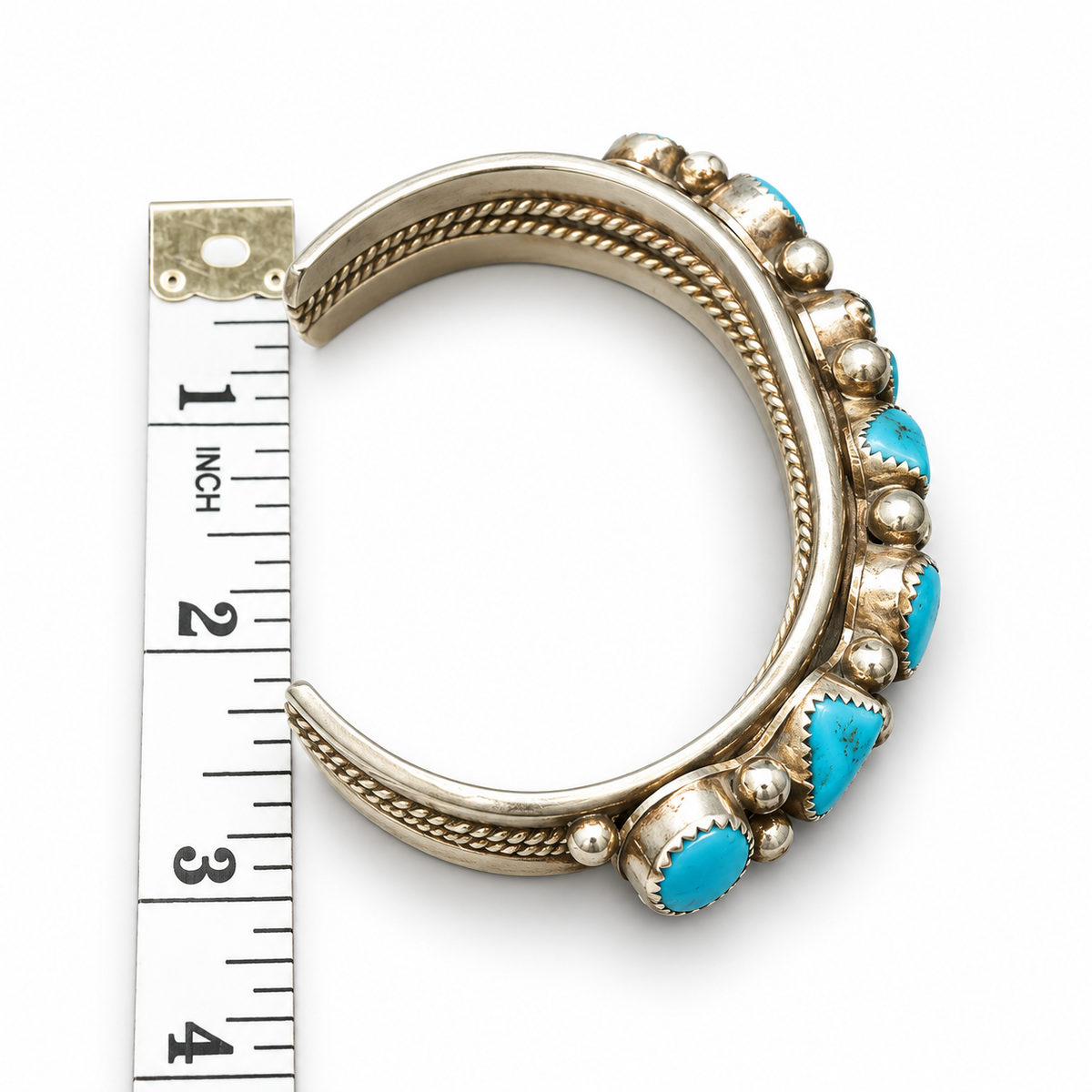 The High Desert Seven-Stone Turquoise Collector Cuff