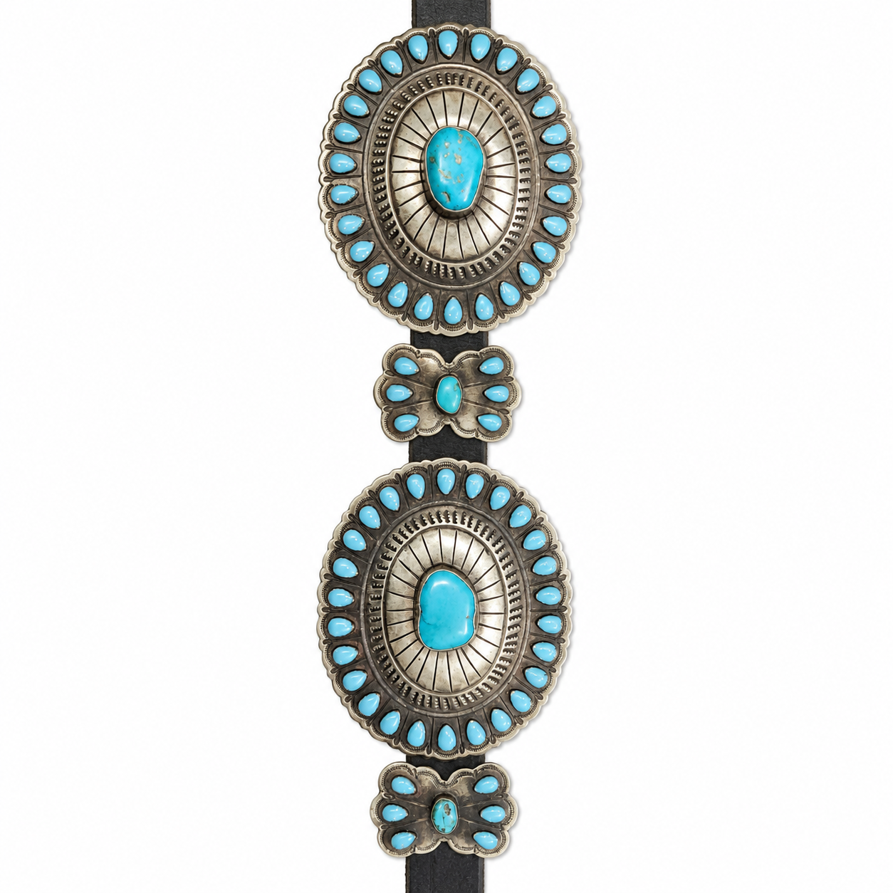 Sundance Bow Tie Turquoise Concho Belt