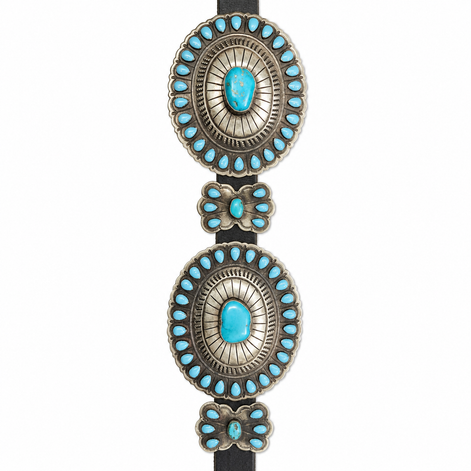 Sundance Bow Tie Turquoise Concho Belt