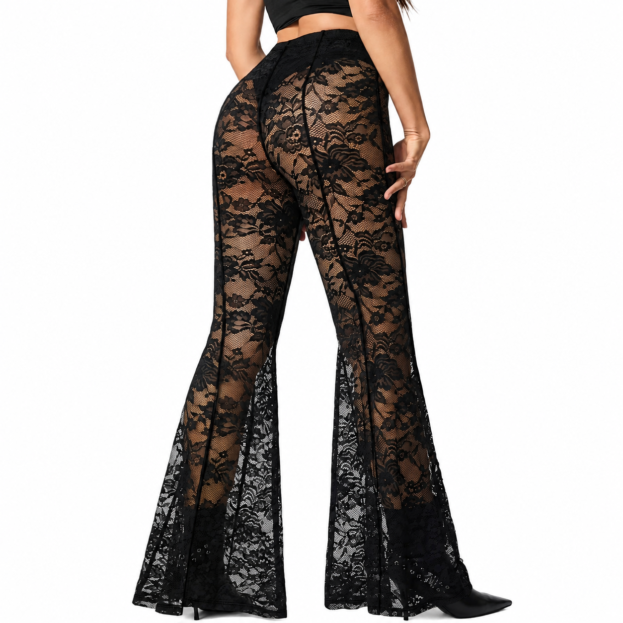 The Midnight Veil Lace Pant