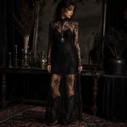 The Midnight Lace Overlay Victorian