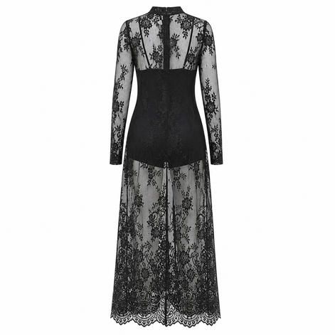The Midnight Lace Overlay Back