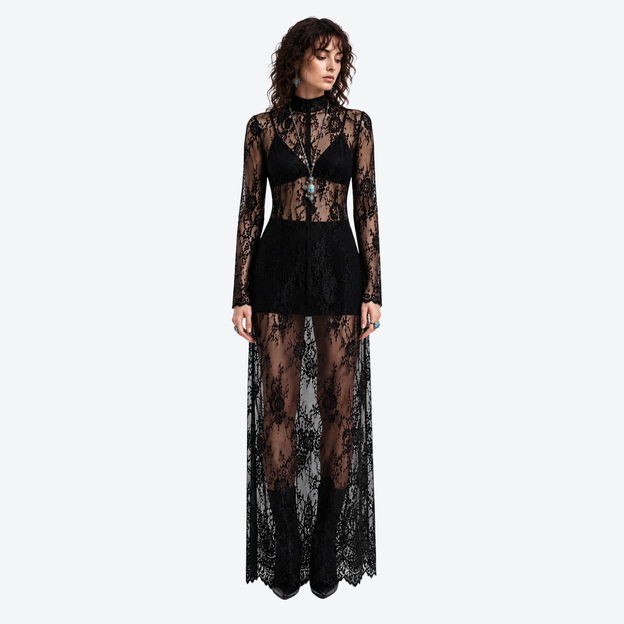 The Midnight Lace Overlay