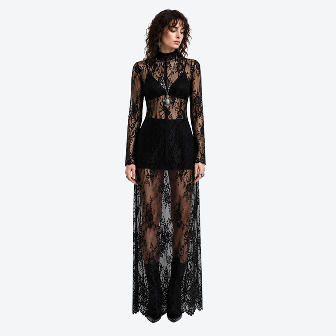 The Midnight Lace Overlay