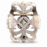 The Palomino Turquoise Sterling Silver Buckle by Chimney Butte