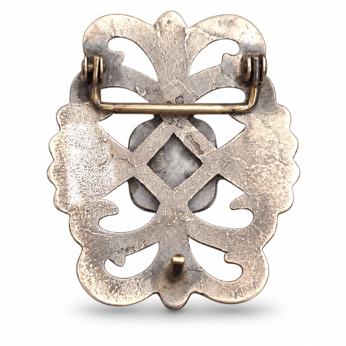 The Palomino Turquoise Sterling Silver Buckle by Chimney Butte