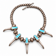 The Five Talons Sleeping Beauty Turquoise Necklace