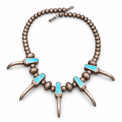 The Five Talons Sleeping Beauty Turquoise Necklace