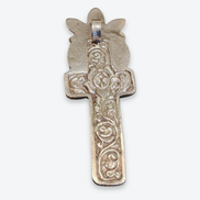 The Bone Blossom Cross Pendant