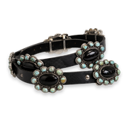 The Imperial Onyx Concho Belt