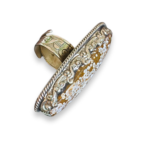 The Ocean Relic Jasper Ring