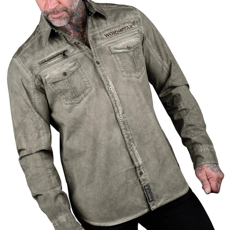 Wornstar Seek And Destroy Shirt - Olive
