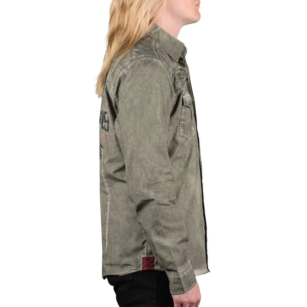 Wornstar Seek And Destroy Shirt - Olive