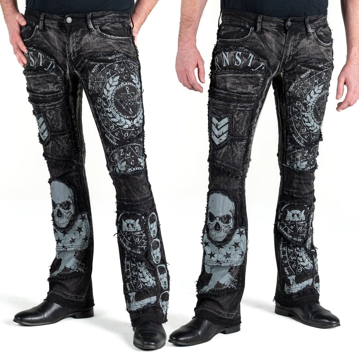 Wornstar Wild Side Jeans – Classic Black