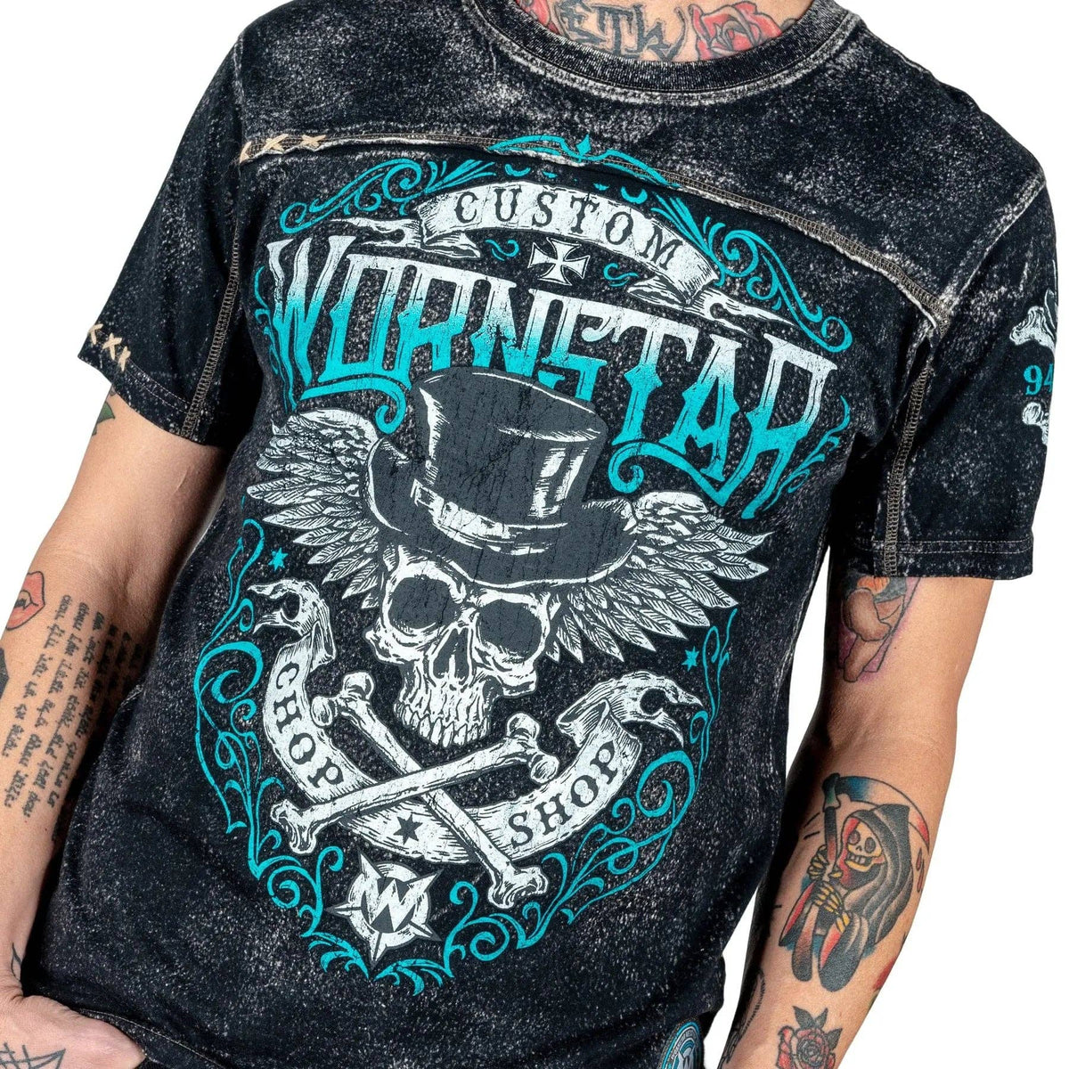 Wornstar Elegantly Wasted Tee – Black