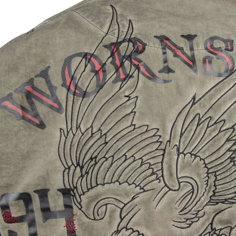 Wornstar Seek And Destroy Shirt - Olive