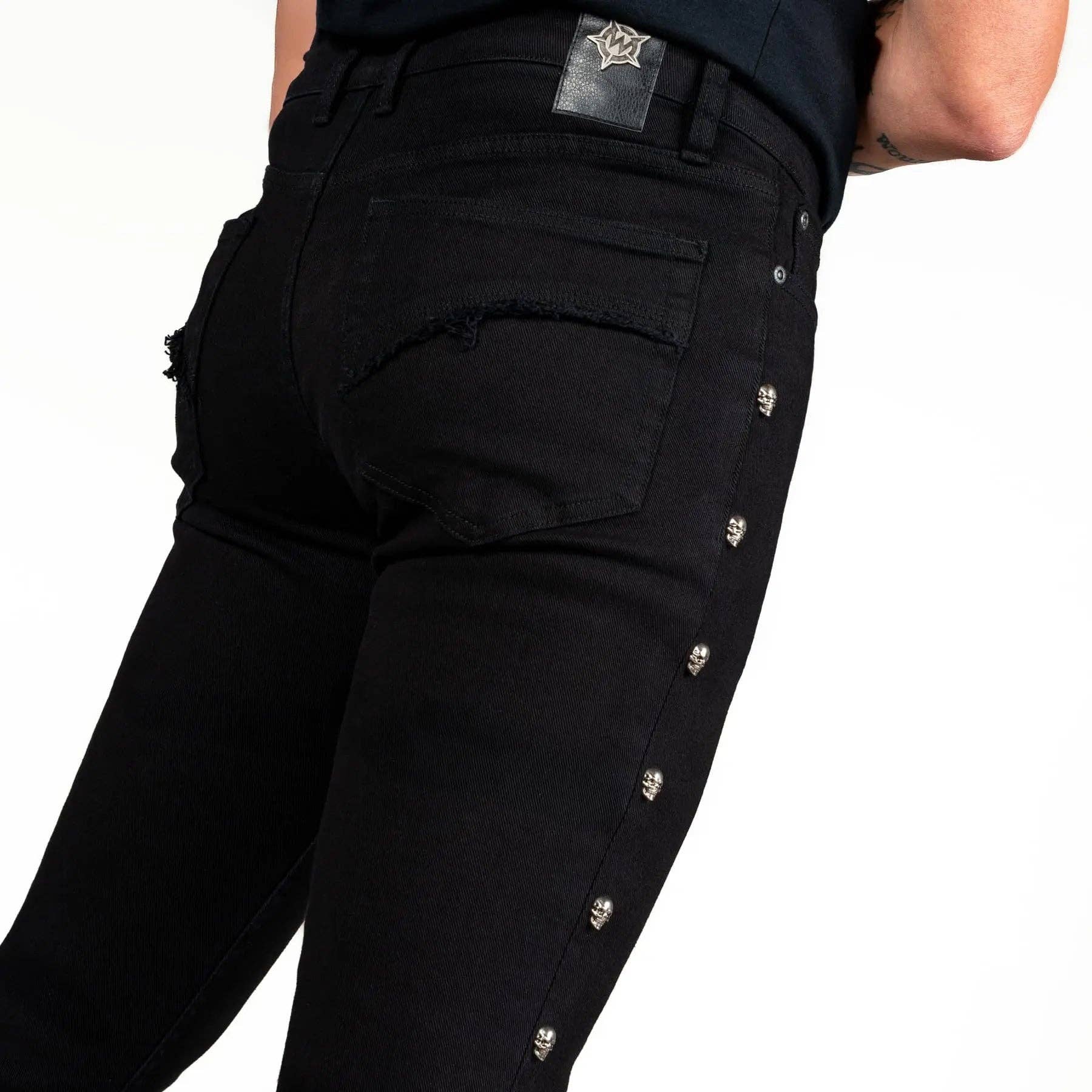Wornstar Gauntlet Skull Stage Jeans