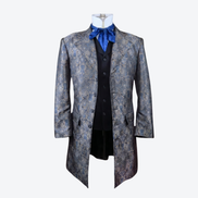 gunemtal frock coat for men