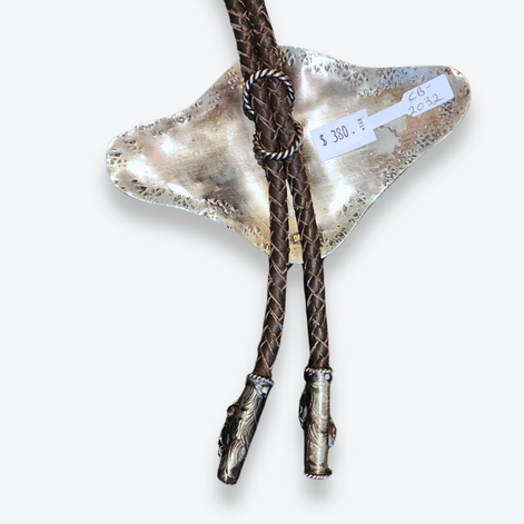 long horn belt buckle back