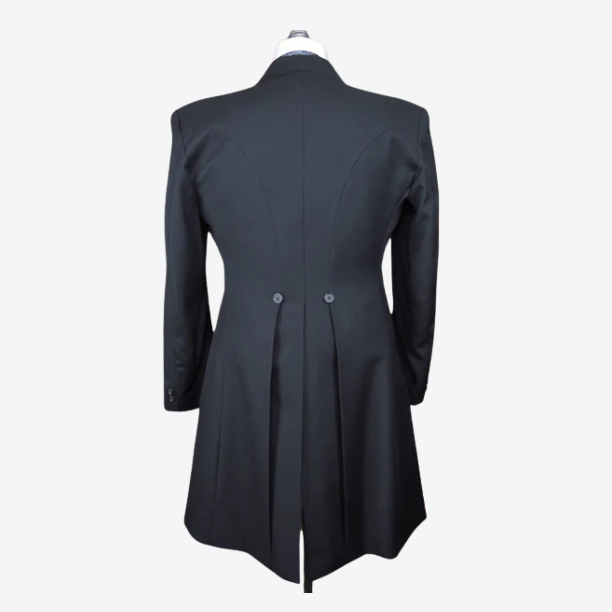 Iron & Iris Obsidian men's neo victorian frock coat black luxury tailored outerwear