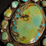 Grand Turquoise Halo Buckle
